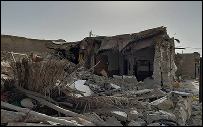 گزارش تیم ارزیاب مرکز تحقیقات راه ، مسکن و شهرسازی از زلزله بندر خمیر استان هرمزگان