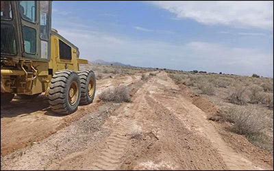 آماده سازی ۵۵ هکتار زمین برای طرح نهضت ملی مسکن در شهرستان رودبار جنوب