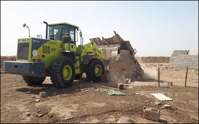قلع و قمع ۱۱۰ فقره ساخت و ساز غیر مجاز در شهرستان دماوند