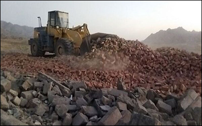 رفع تصرف بیش از ۱۶۰ هزار مترمربع از اراضی دولتی شهرستان زاهدان