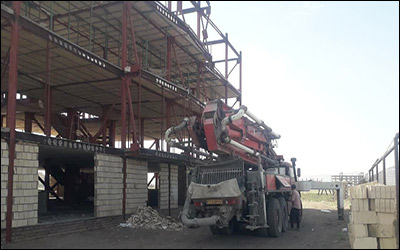 از سرگیری ساخت پروژه ۴۵۰ واحدی کارکنان دولت در شهرستان بوئین زهرا پس از ۱۰ سال