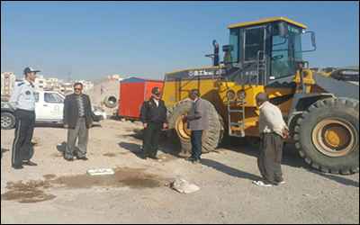 رفع تصرف ۴۸۰۰ متر مربع از اراضی دولتی در استان قزوین