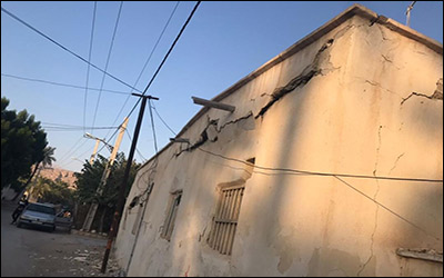 زلزله چارک به ۵۴۰ واحد مسکونی شهری و روستایی آسیب زد