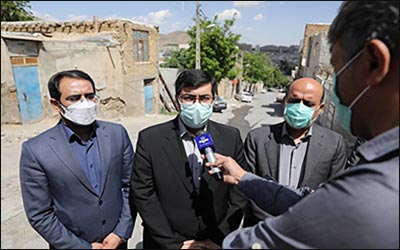 بازدید مدیرعامل شرکت بازآفرینی شهری ایران از سکونتگاه‌های غیررسمی اراک
