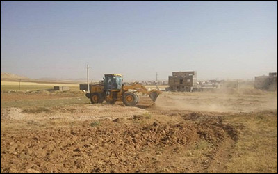 رفع تصرف ۱۶ هزار و ۵۰۰ مترمربع از اراضی ملی در شهرستان قروه