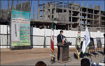 کلنگ زنی احداث نخستین واحدهای مسکونی طرح نهضت ملی مسکن سیستان و بلوچستان در زاهدان