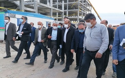 بازدید وزیر راه و شهرسازی از روند ساخت ۱۵۰۰ واحد طرح نهضت ملی مسکن در سمنان
