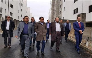 بازدید مدیرعامل شرکت عمران شهرهای جدید از مسکن مهر پردیس