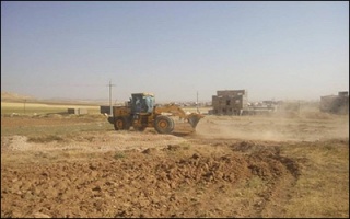 رفع تصرف ۱۶ هزار و ۵۰۰ مترمربع از اراضی ملی در شهرستان قروه