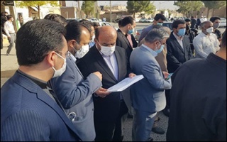 بازدید رییس‌جمهور و وزیر راه و شهرسازی از محله کاظمیه بیرجند