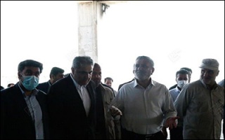 بازدید معاون اجرایی رییس‌جمهور از پروژه احداث بیمارستان فاطمه زهرا (س) بوشهر