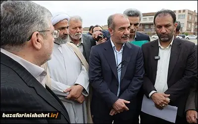 بازدید مسئولان ملی و استانی از پروژه ۴۰۵۲ واحدی شهرک شهید رجایی مشهد