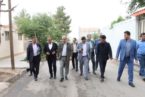 بازدید معاون وزیر راه و شهرسازی از پروژه‌های بازآفرینی شهری گناباد و کاخک در خراسان رضوی
