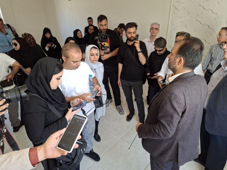 گزارش تصویری بازدید خبرنگاران از پروژه مسکن حمایتی در شهرک مهرگان مشهد
