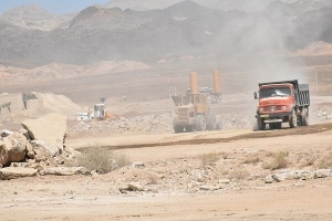 اتمام عملیات خاکبرداری ضلع غربی شهرک ۲۰۵ هکتاری نهضت ملی مسکن در استان سمنان