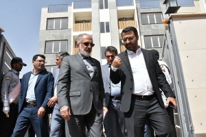 بازدید مدیرعامل بانک مسکن از پروژه‌های نهضت ملی مسکن سمنان