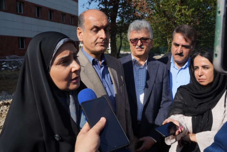 ساخت بیمارستان لاکان رشت تا پایان امسال به اتمام می‌رسد 