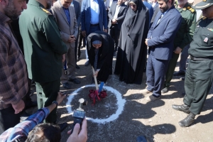 آغاز عملیات اجرایی مدرسه ۱۲ کلاسه در سایت مسکن حمایتی رشت با حضور وزیر راه و شهرسازی