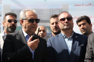 آغاز عملیات اجرایی فاز ۵ شهر جدید سهند / کنارگذر جنوبی شهر جدید سهند افتتاح شد