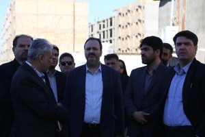 بازدید مدیرکل بازرسی وزارت راه و شهرسازی از طرح‌های نهضت ملی مسکن مهرگان در قزوین