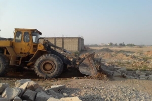 اراضی ملی در اهواز به میزان ۳ هزار و ۲۰۰ متر مربع رفع تصرف فوری شد