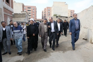 بازدید معاون وزیر راه و شهرسازی از پروژه‌های بازآفرینی شهری منطقه ۱۲ تهران