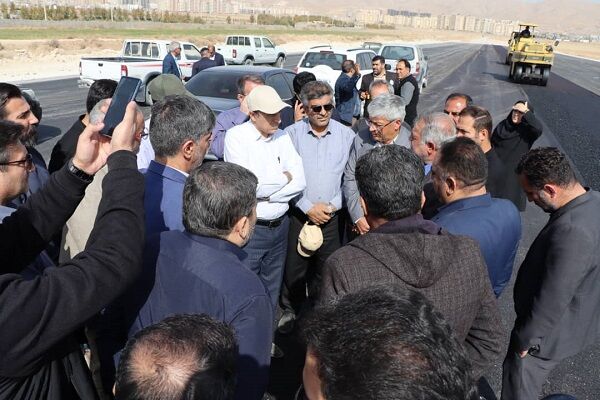 بازدید مدیرعامل شرکت عمران شهرهای جدید از مهمترین پروژه حمل و نقلی شهر جدید صدرا