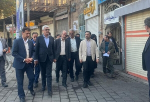 بازدید مدیرعامل شرکت بازآفرینی شهری از محلات هدف و سکونتگاهی شهرستان مراغه