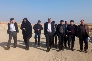 بازدید مدیرکل املاک سازمان ملی زمین و مسکن از اراضی و پروژه‌های مراغه و بررسی آخرین وضعیت امور ملکی شهرستان