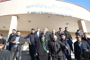 بازدید وزیر راه و شهرسازی از آزمون ورود به حرفه مهندسان در استان اردبیل