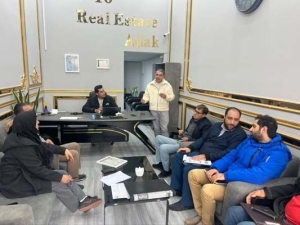 برخورد قانونی با متخلفان در گشت مشترک املاک شهرستان البرز