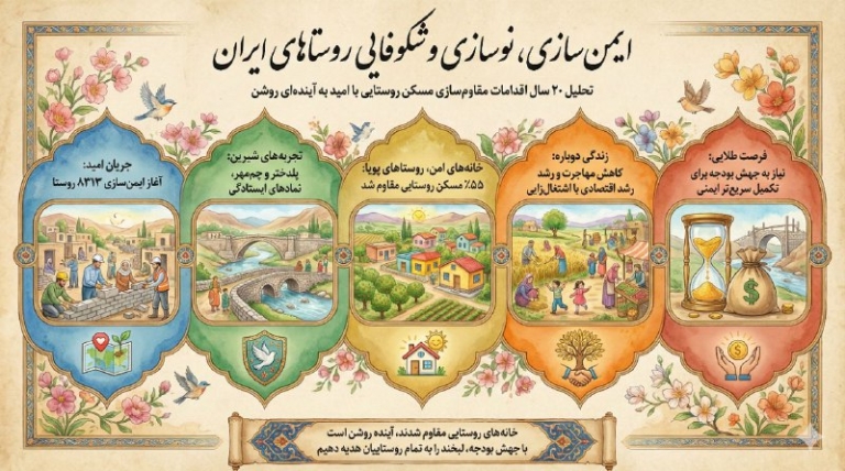 خانه‌های روستایی مقاوم شدند ، بودجه جا ماند / درخواست جهش ۸ برابری اعتبار برای نجات جان روستاییان