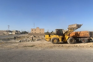 بازپس گیری اراضی ملی در اهواز به مساحت یک هزار و ۳۵۰ متر مربع