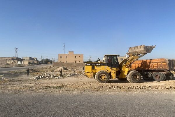 بازپس گیری اراضی ملی در اهواز به مساحت یک هزار و ۳۵۰ متر مربع