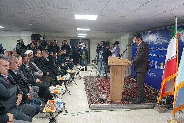 پروژه ۶۹۰ واحدی نهضت ملی مسکن در همدان افتتاح شد