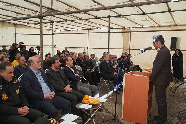کلنگ‌زنی ۶۰۰ واحد مسکونی ویژه دستگاه قضایی و نیروهای مسلح در همدان