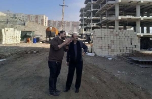 ادامه ساخت‌وساز و خدمت‌رسانی به مردم در میانه جنگ ؛ پروژه ۱۶۰ واحدی آبیک در مسیر تکمیل