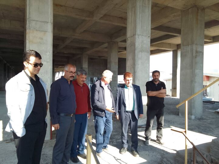 بازدید مدیرعامل سازمان مجری ساختمان ها و تأسیسات دولتی و عمومی از پروژه بیمارستان ۱۶۰ تختخوابی نور