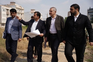 بازدید مدیرعامل سازمان ملی از اراضی مستعد توسعه و تولید مسکن در گرگان