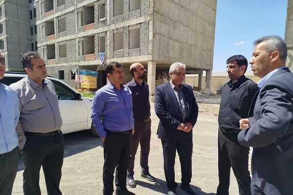 پیشرفت فیزیکی پروژه ۲۱۰ واحدی نگارستان گنبدکاووس استان گلستان به ۷۰ درصد رسید