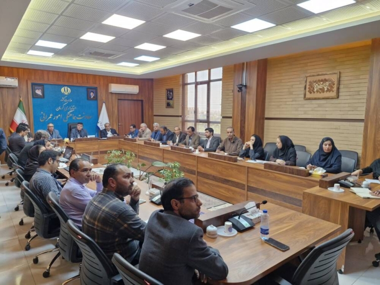 بررسی طرح‌های توسعه شهری ریگان و زرند در کارگروه امور زیربنایی استان کرمان