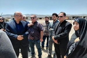 بازدید مسئولان استانی از بزرگ‌ترین سایت نهضت ملی مسکن البرز