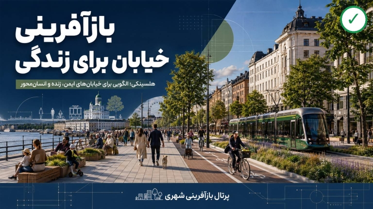 بازآفرینی خیابان برای زندگی ؛ درس هلسینکی برای شهرهای انسان‌محور