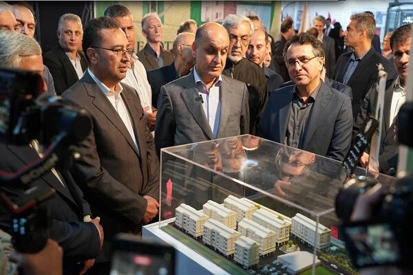 نمایشگاه صنعت مسکن و ساختمان در رشت افتتاح شد