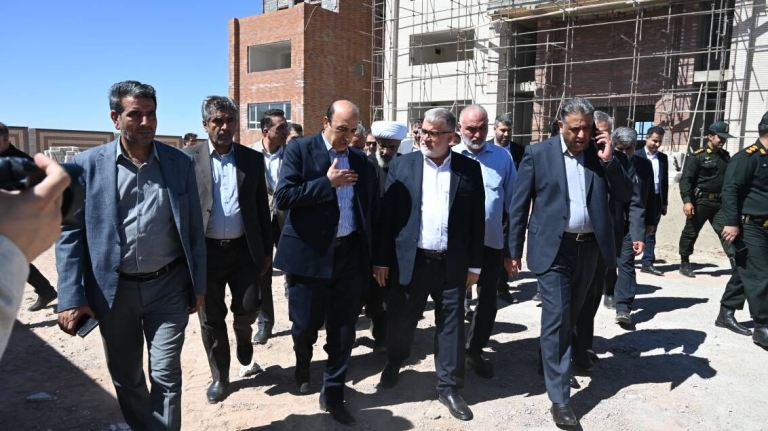 بازدید استاندار تهران از پروژه‌های عمرانی شهر جدید پرند / افتتاح یک مسجد در جنوب فاز ۶