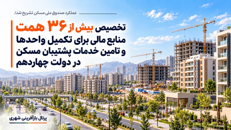 تخصیص بیش از ۳۶ همت منابع مالی برای تکمیل واحدها و تامین خدمات پشتیبان مسکن در دولت چهاردهم