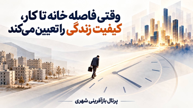 وقتی فاصله خانه تا کار ، کیفیت زندگی را تعیین می‌کند